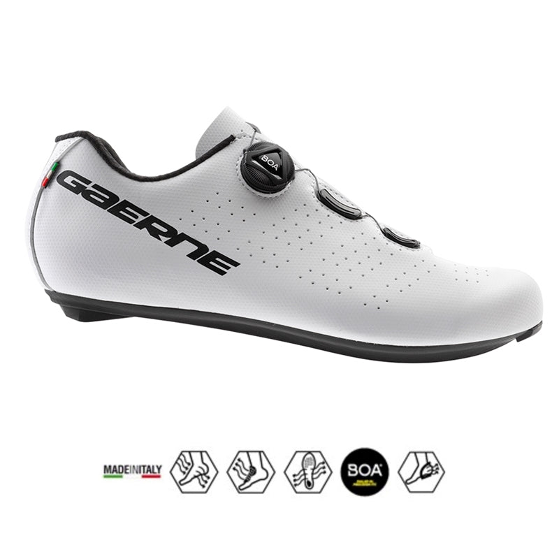 Gaerne G.Sprint Carbon 8.0 Road Cykelsko Mat Hvid