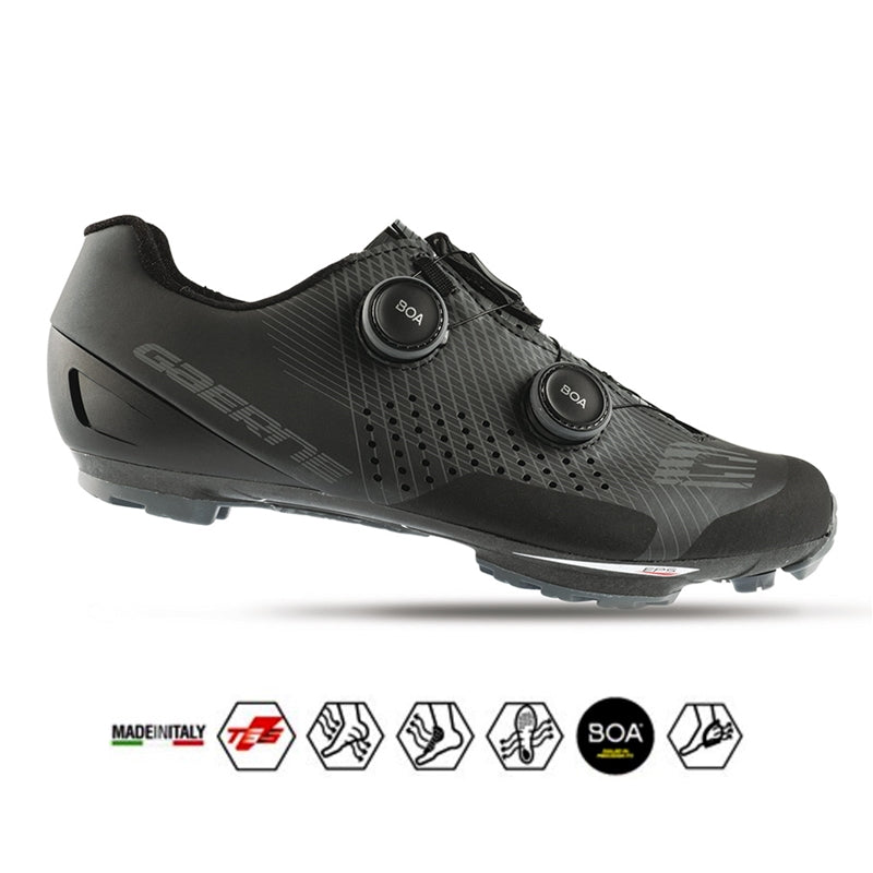 Gaerne G.Dare Gravel/MTB Carbon Cykelsko Mat Sort