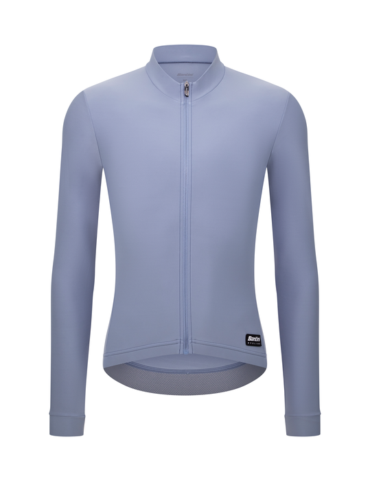 Santini Ready To Ride Unisex Langærmet Jersey Blå