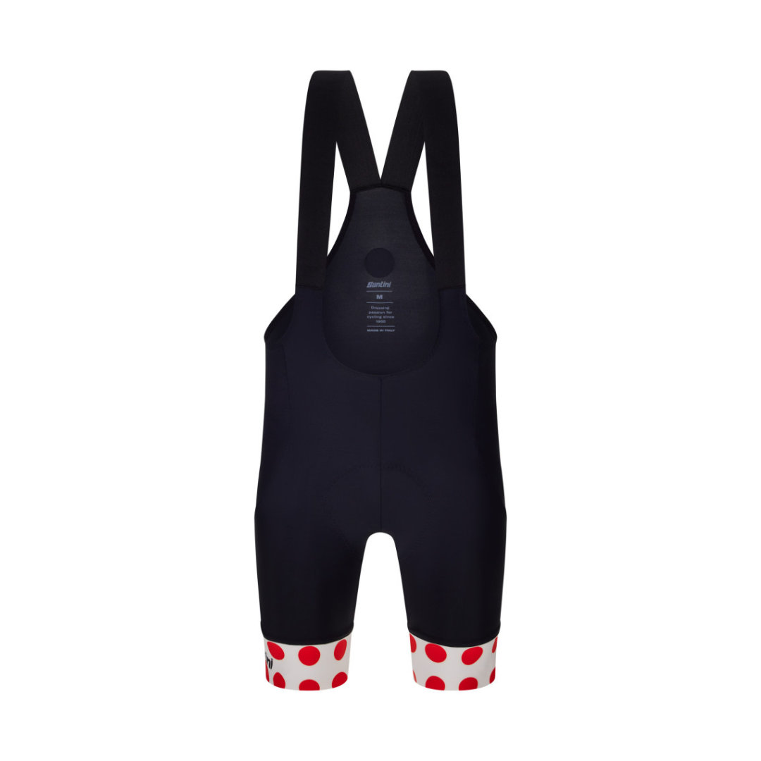 Santini TDF Replica Bibshorts Herre Prikket