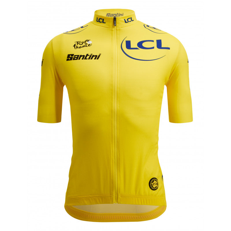 Santini Tour de France Replica Gul Jersey