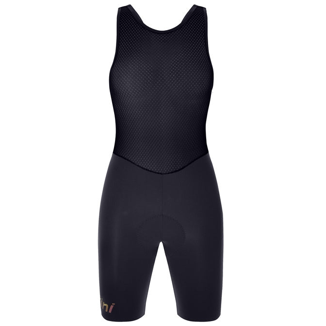 Santini Unico Bibshorts Dame Raw Cut Sort