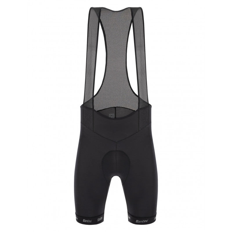 Santini Cubo Bibshorts Mand Sort str. 4XL