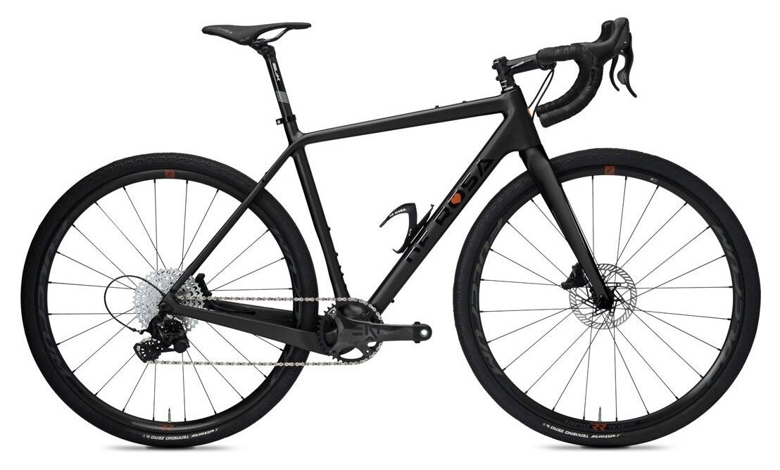 De Rosa Gravel Carbon | EKAR 1x13s | Fulcrum Carbon Wind 42 | ACF 58 / BR 57,5 (Rytterhøjde 187-195 cm)
