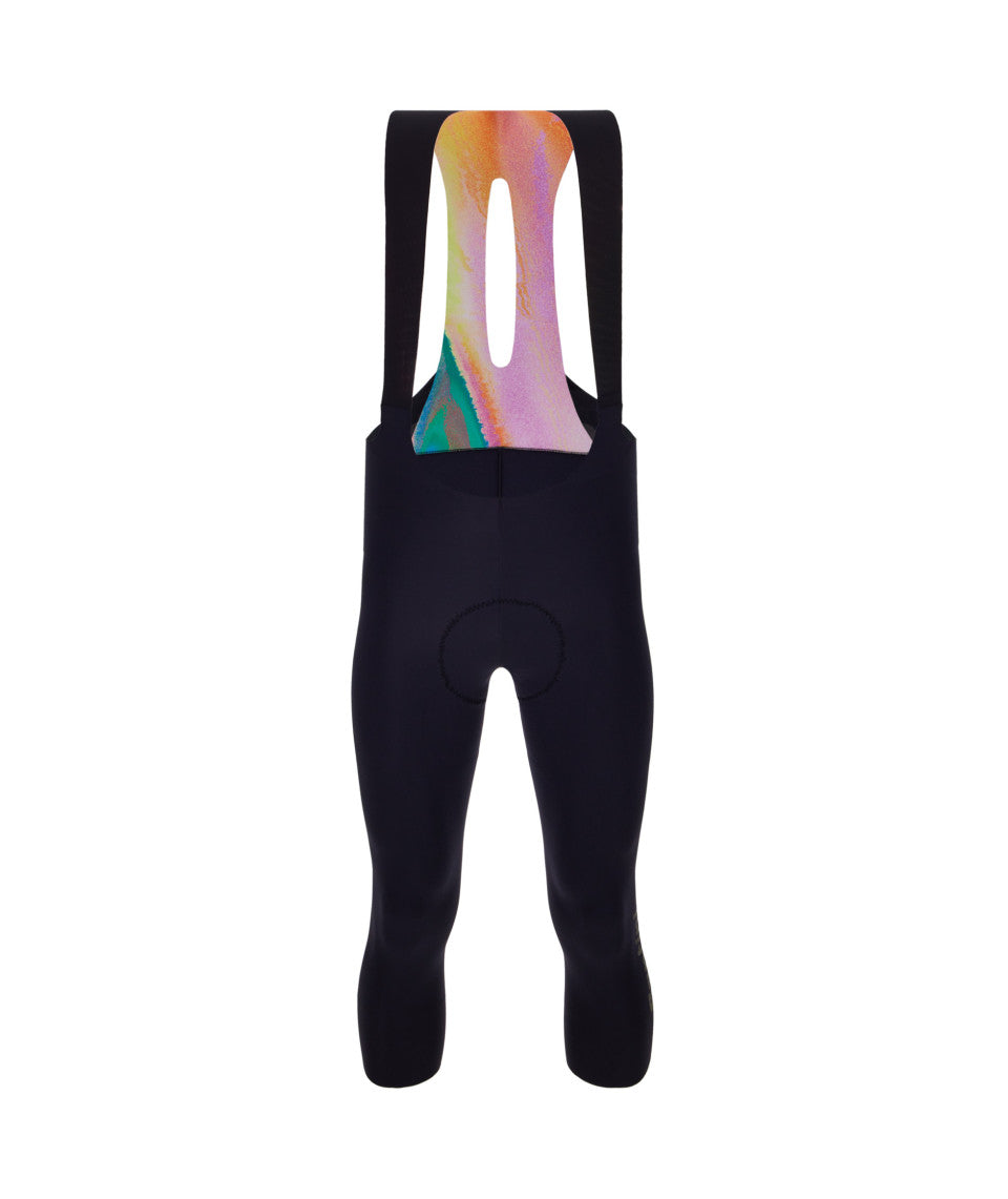 Santini Unico 3/4 Bibtights Herre Sort
