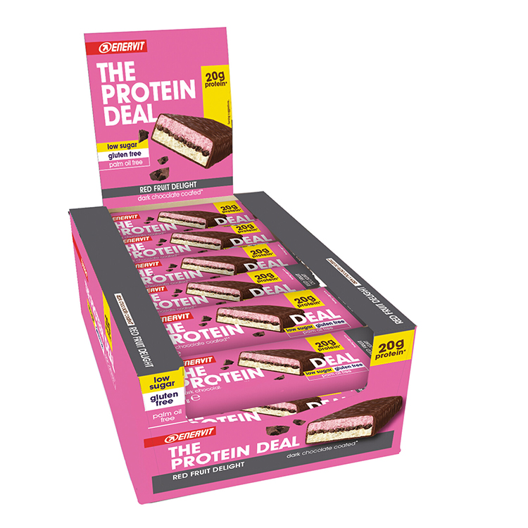 Enervit The Protein Deal Bar Red Fruit 25x55g 