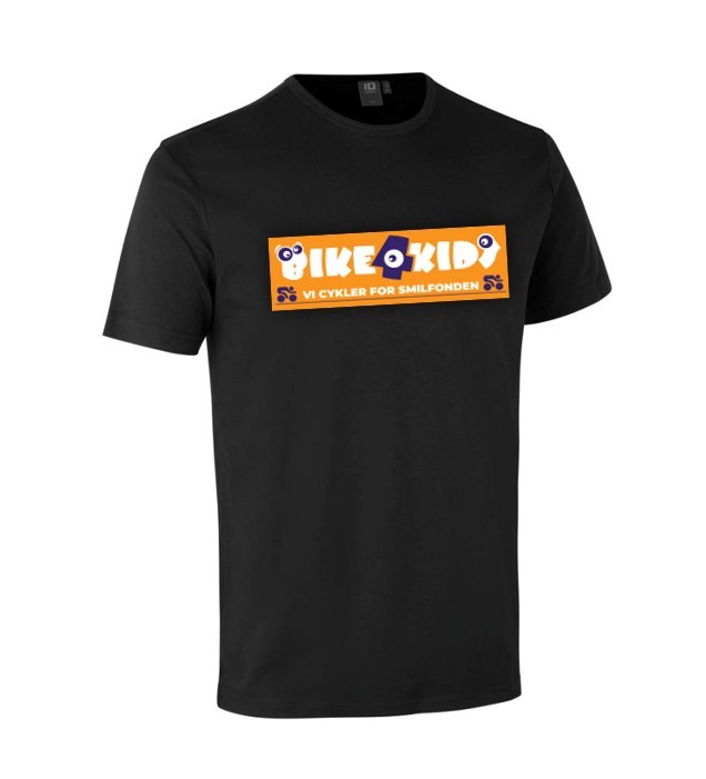 Bike4kids T-Shirt Sort m/B4K Logo