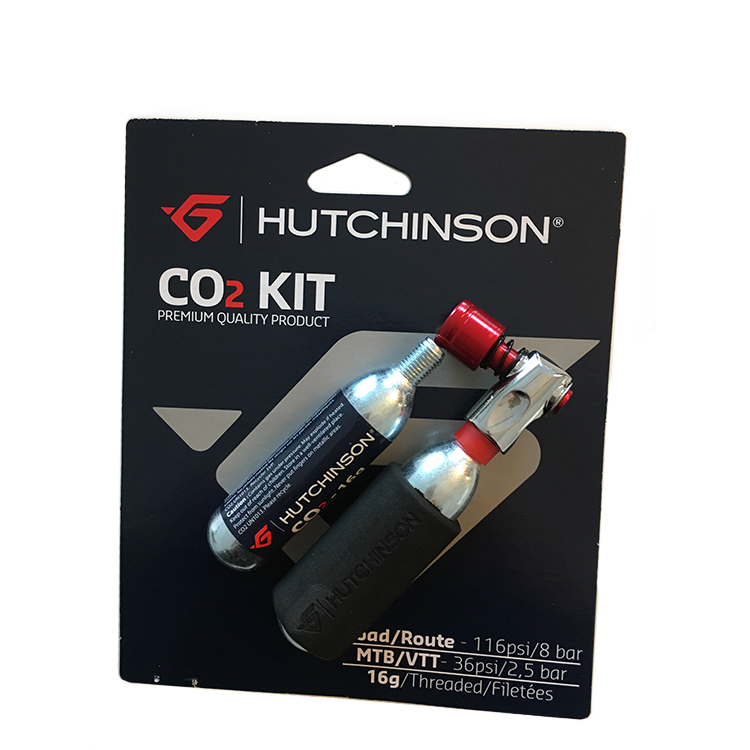 Hutchinson CO2 pumpe + 2 stk CO2 16 gram patroner