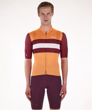 Santini Bengal ECO Herre Jersey Orange