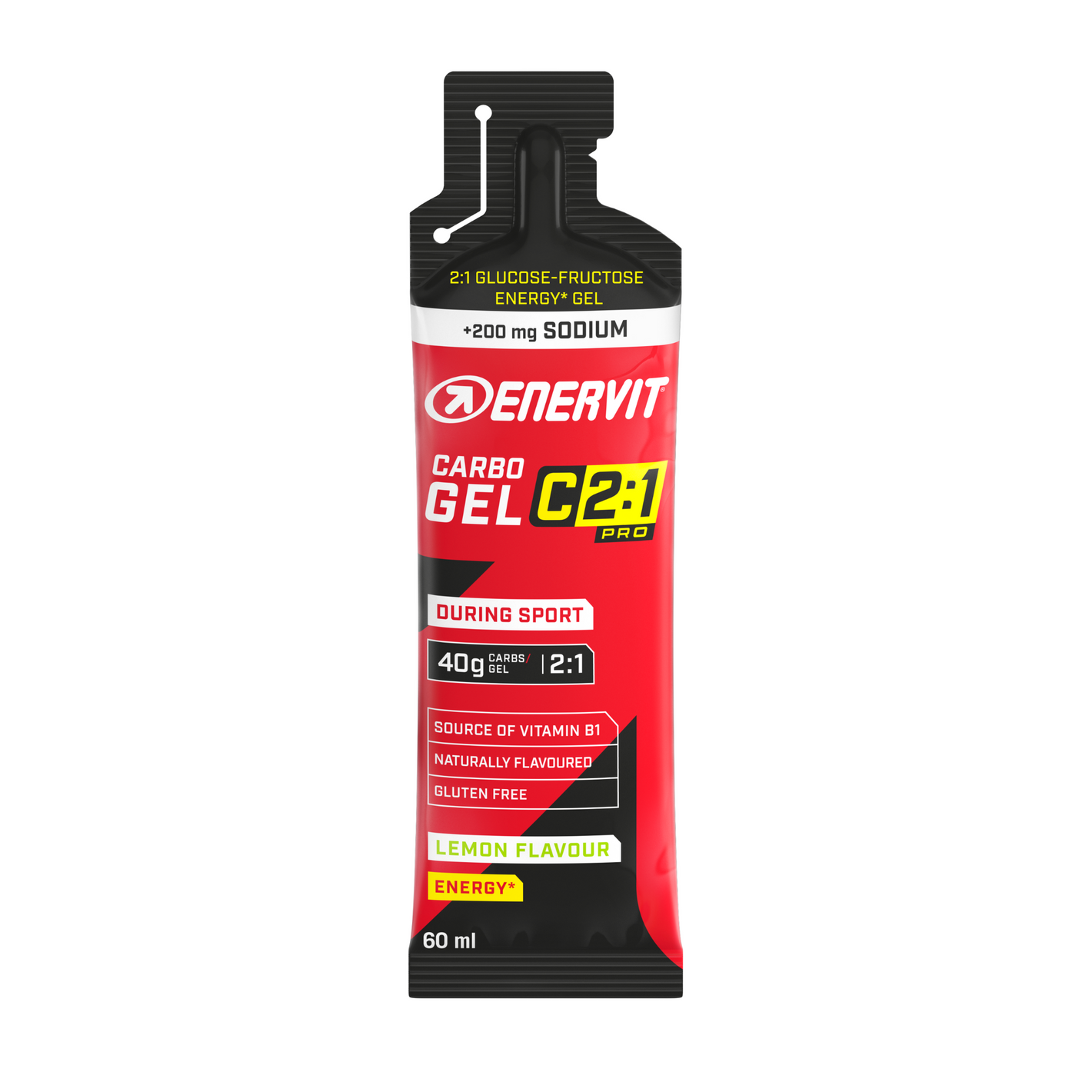 Enervit C2:1 Carbo Gel Lemon m/Sodium 60ml