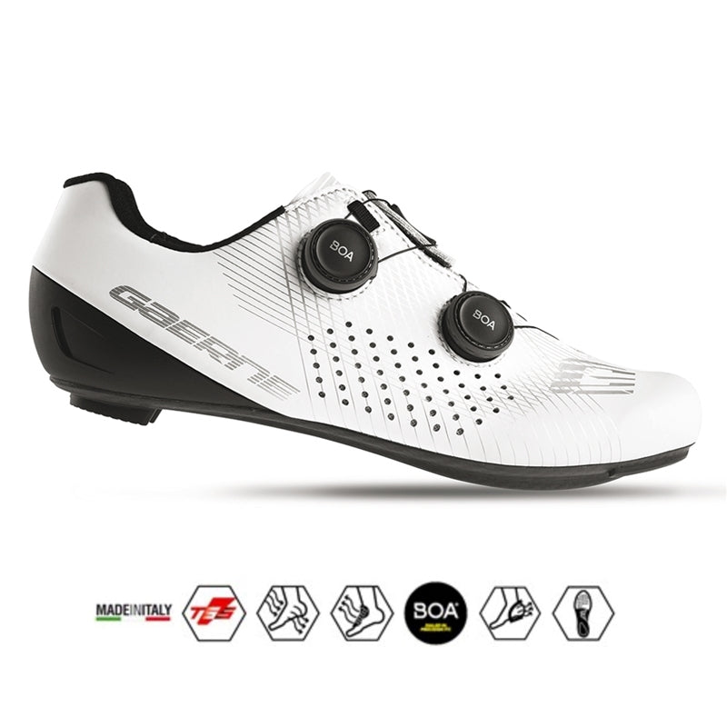 Gaerne G.Fuga Carbon 10.0 Road Sko Mat Hvid