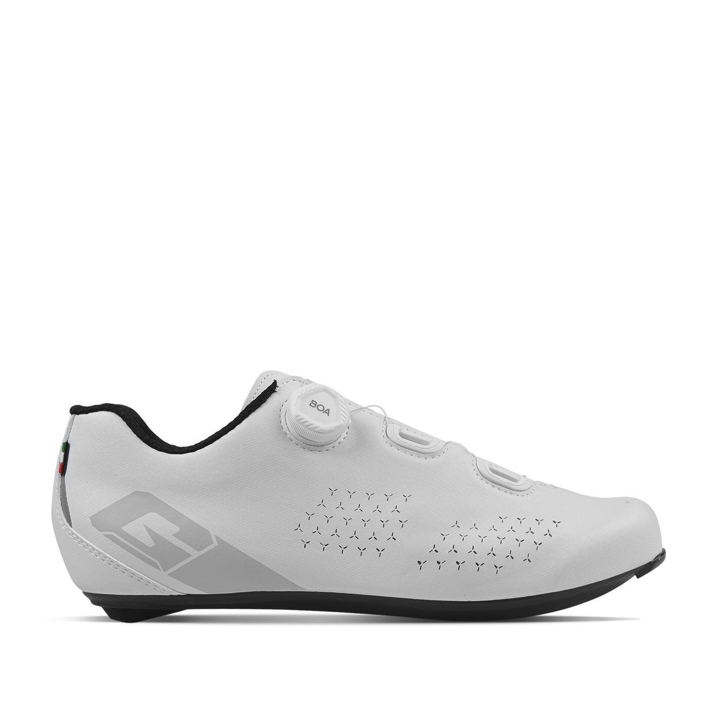 Gaerne G.Sprint+ Carbon 8.0 landevejs cykelsko - Hvid 2026