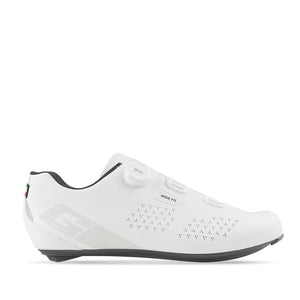 Gaerne G.Sprint+ Carbon 8.0 Wide Fit landevejs cykelsko - Hvid 2026