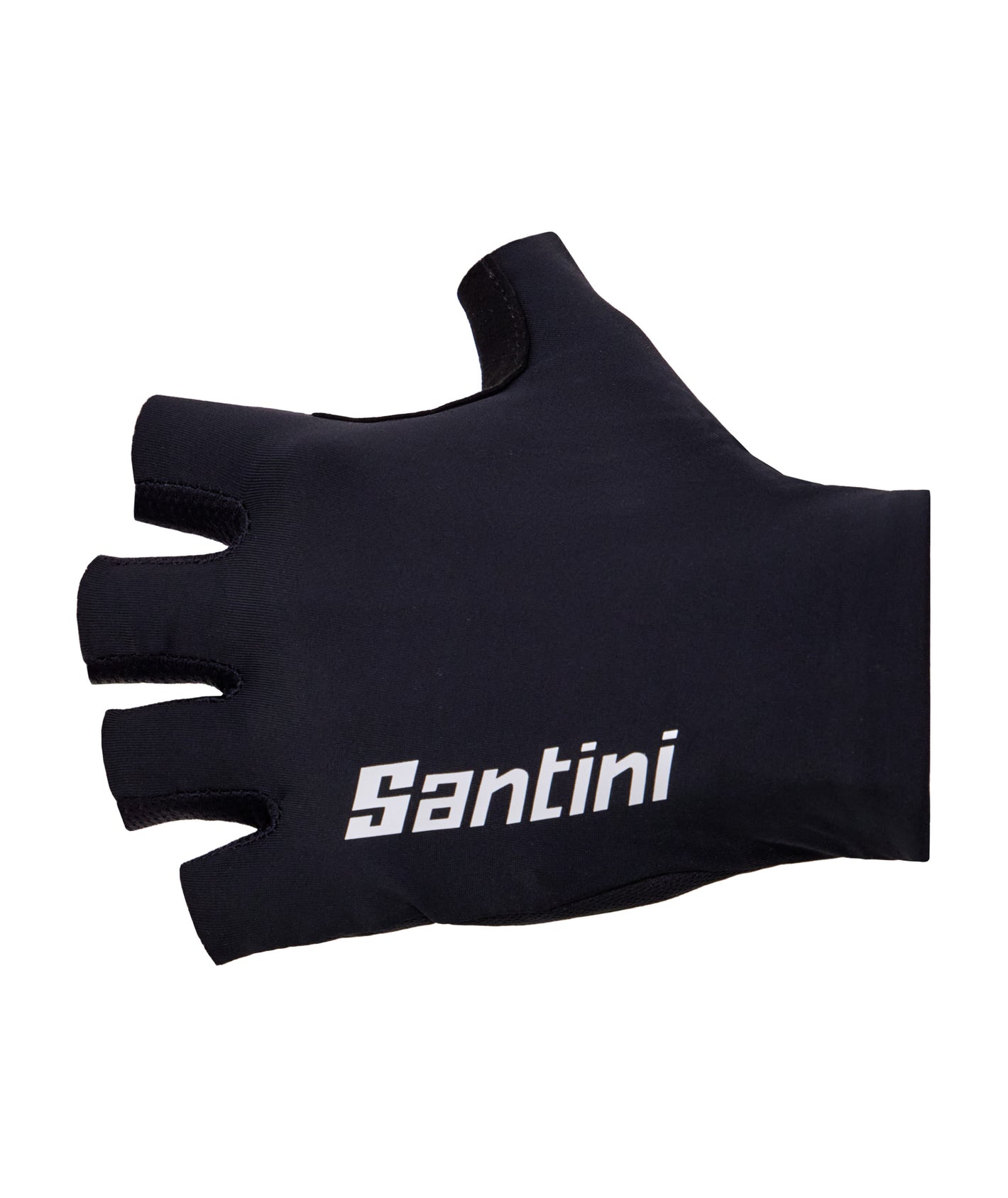Santini 3D cykelhandsker unisex - Sort