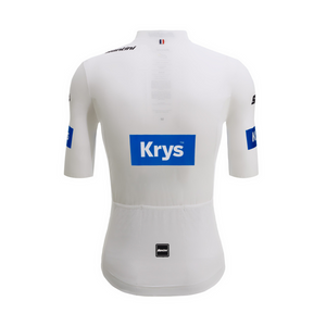 Santini Tour de France Replica Hvid Jersey