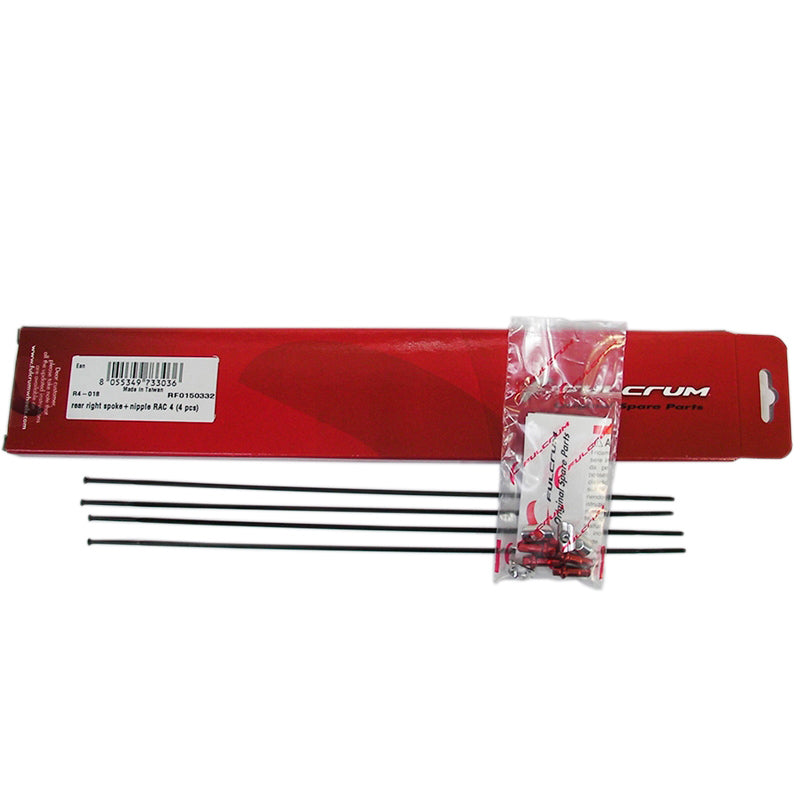 R4-119 eger+ nippel Rac. Quattro bag venst (4 stk)