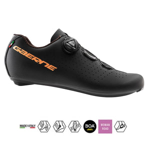 Gaerne Sprint Road Dame Sko Mat Sort