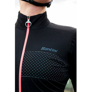 Santini G. Nimbus Rainproof Jakke Dame sort