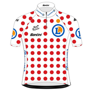 Santini Polka Dot TDF KOM Prikket Børn