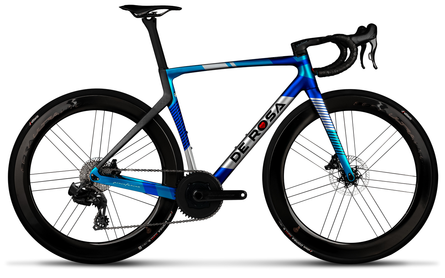 De Rosa Settanta 70 Dura Ace Di2 12s | Fulcrum Speed 42 | Vision Metron 5D