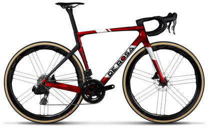 De Rosa Settanta 70 Origine | Campagnolo Record 2x13 | Shamal Carbon DB | Giro d’Italia Limited Edition tilbud "model som på billede“