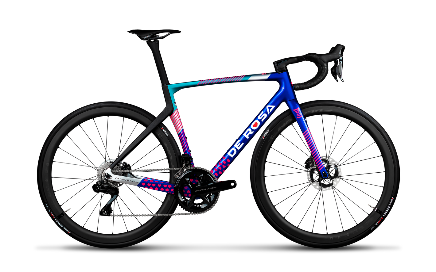 De Rosa Settanta 70 Dura Ace Di2 12s | Fulcrum Speed 42 | Vision Metron 5D