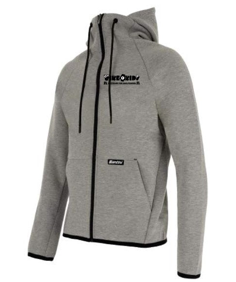 Santini Bike4kids Hoodie Grå