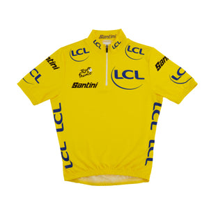 Santini TDF Class. Leader SS Jersey Gul