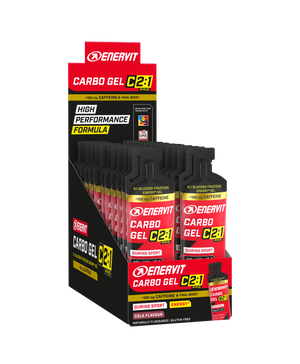Enervit C2:1 Carbo Gel Cola m/Koffein 24x60ml