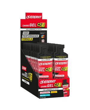 Enervit C2:1 Carbo Gel No Flavour m/Sodium 24x60ml
