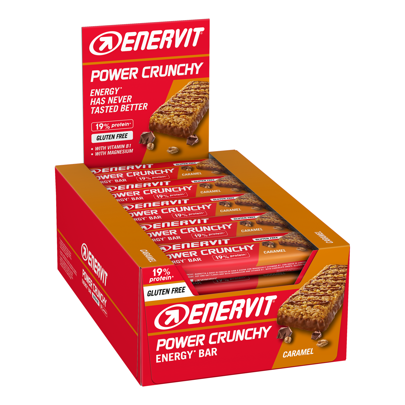 Enervit Power Crunchy Caramel Bar 25x40g