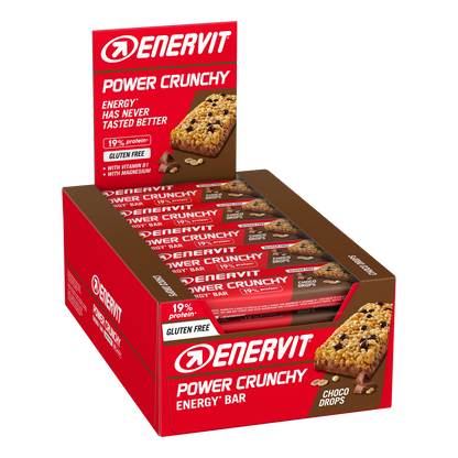 Enervit Power Crunchy Choco Drops Bar 25x40g
