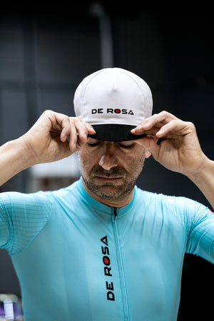 De Rosa cykelkasket onesize - Hvid