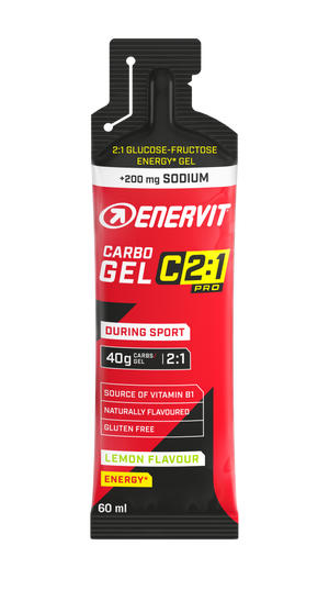 Enervit C2:1 Carbo Gel Lemon m/Sodium 24x60ml