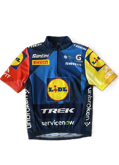 Santini LIDL-TREK 2026 kortærmet cykeltrøje børn