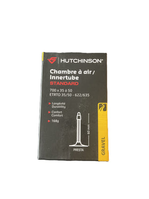 H.Butyl cykelslange Gravel 700x35-50 60mm Presta