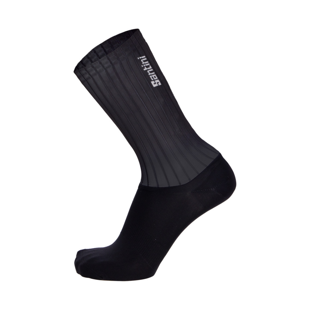 Santini MADSS Aero Strømpe Sort