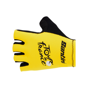 Santini TDF Gul Cykelhandske