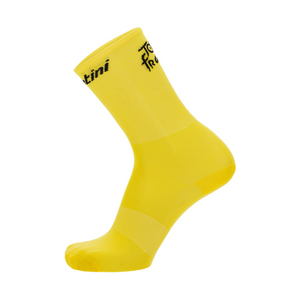 Santini TDF Gul Cykelstrømpe
