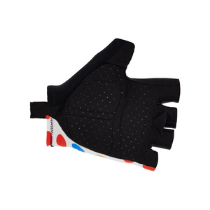 Santini TDF Polka Dot Cykelhandske