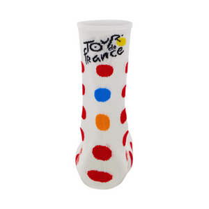 Santini TDF Polka Dot Cykelstrømpe