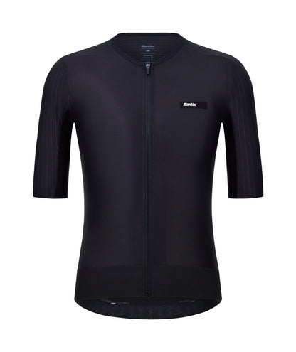 Santini Aero Race kortærmet cykeltrøje unisex - Sort