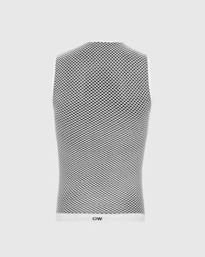Outwet Base TTC Carbon svedtrøje tanktop Hvid