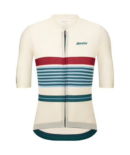 Santini Bengal EVO kortærmet cykeltrøje unisex - Cappucino