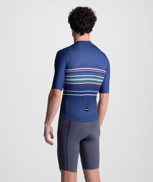 Santini Bengal EVO kortærmet cykeltrøje unisex - Blu Nautica