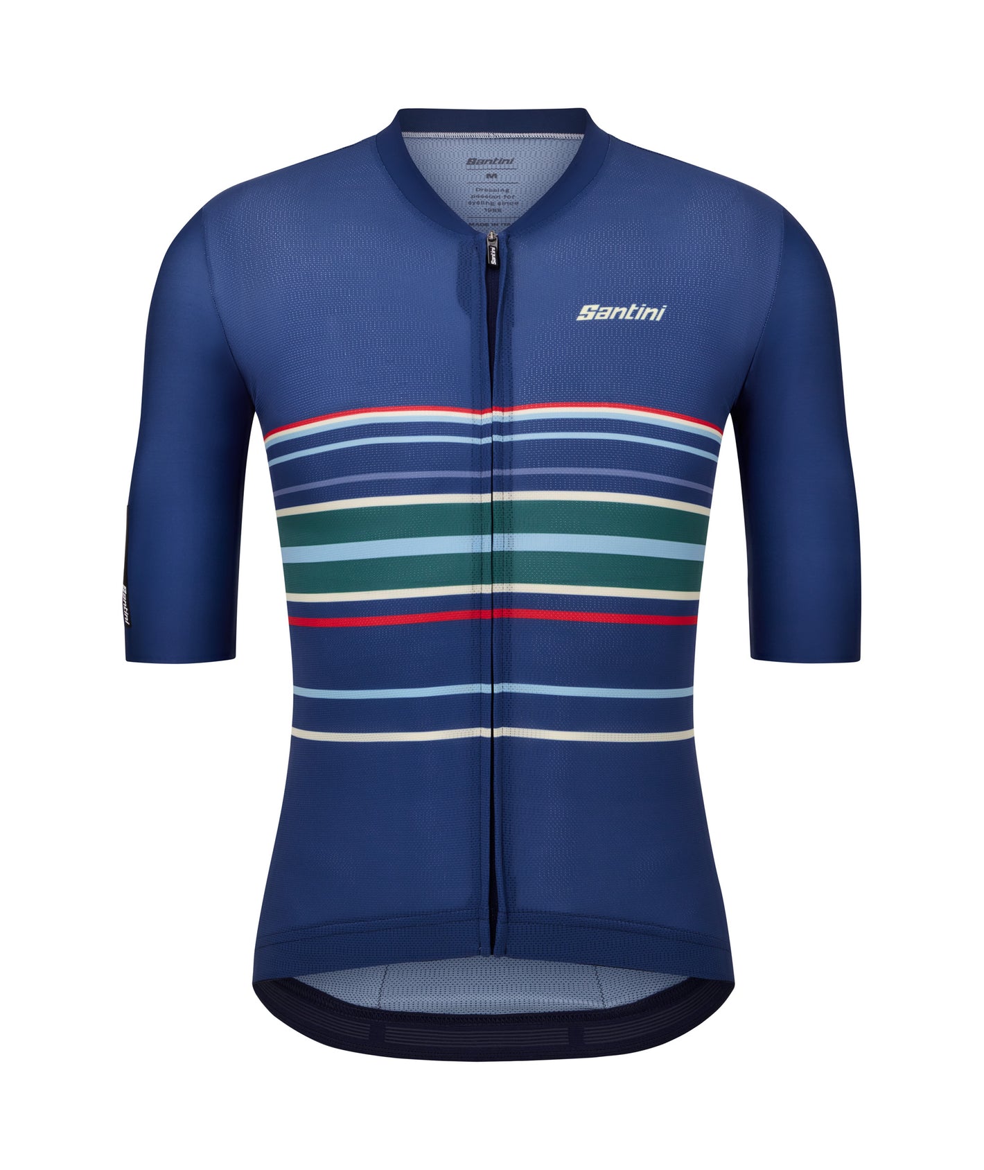 Santini Bengal EVO kortærmet cykeltrøje unisex - Blu Nautica