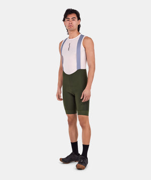 Santini Cargo Gravel Herre Bibshorts Militær Grøn