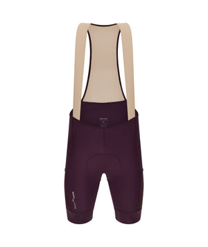 Santini Cargo Gravel Herre Bibshorts Burgundy