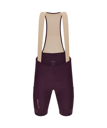 Santini Cargo Gravel Herre Bibshorts Burgundy