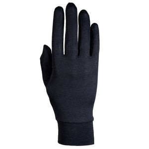 Roeckl Silk FF cykelhandsker sort Str. S